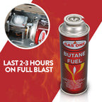 Gasone Butane Fuel Canister (4pack)