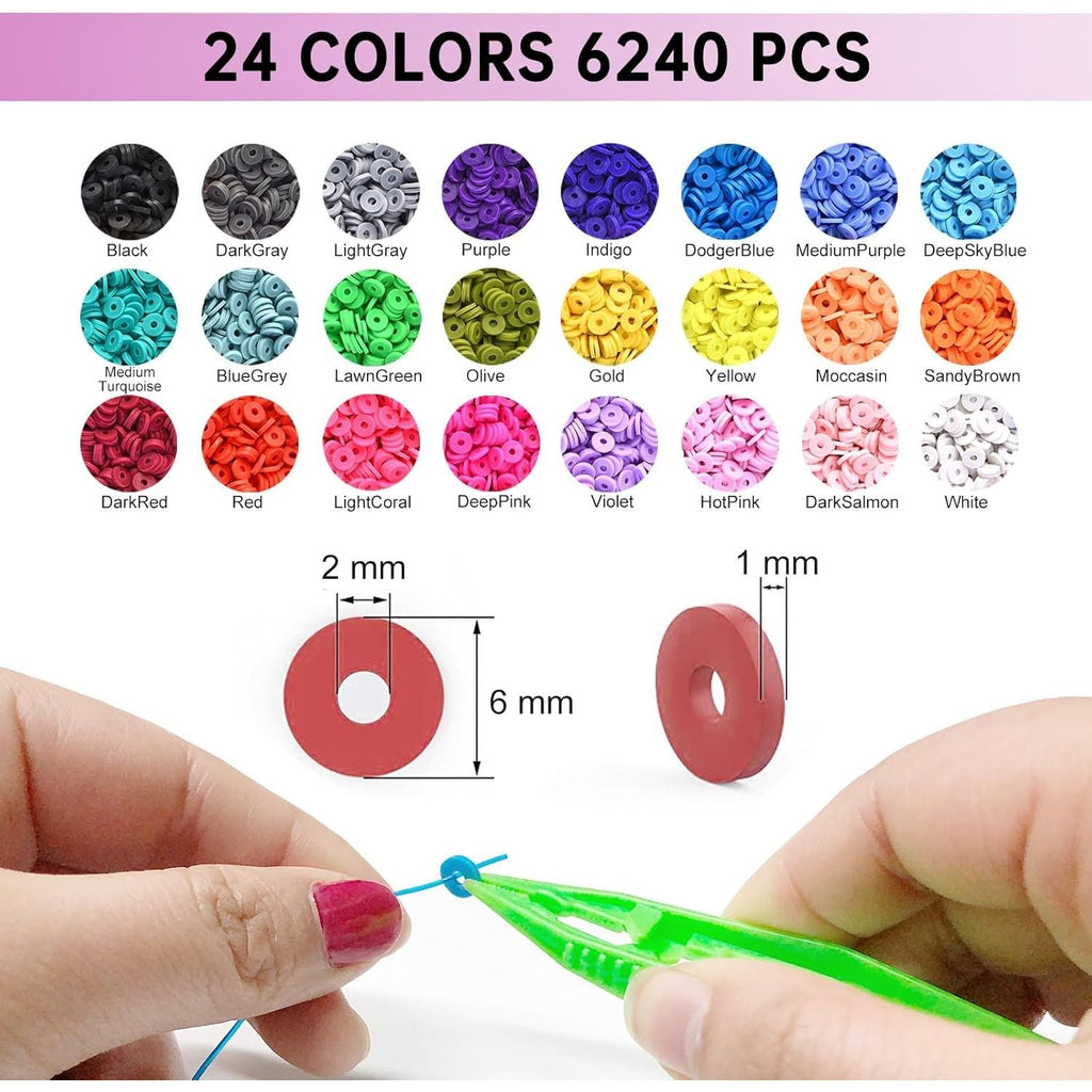 Buy now Redtwo Friendship Bracelet Kit Concert Bracelets Merch, 2 boxs 7200pcs Clay Beads Jewelry Making Kit with Number Letter Beads Album Inspired Bracelets Gift for Girls Kids Teen Crafts at indiglob india