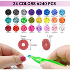 Buy now Redtwo Friendship Bracelet Kit Concert Bracelets Merch, 2 boxs 7200pcs Clay Beads Jewelry Making Kit with Number Letter Beads Album Inspired Bracelets Gift for Girls Kids Teen Crafts at indiglob india