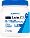 Nutricost Keto BHB Exogenous Ketones 4-in-1 (Unflavored) 30 Servings
