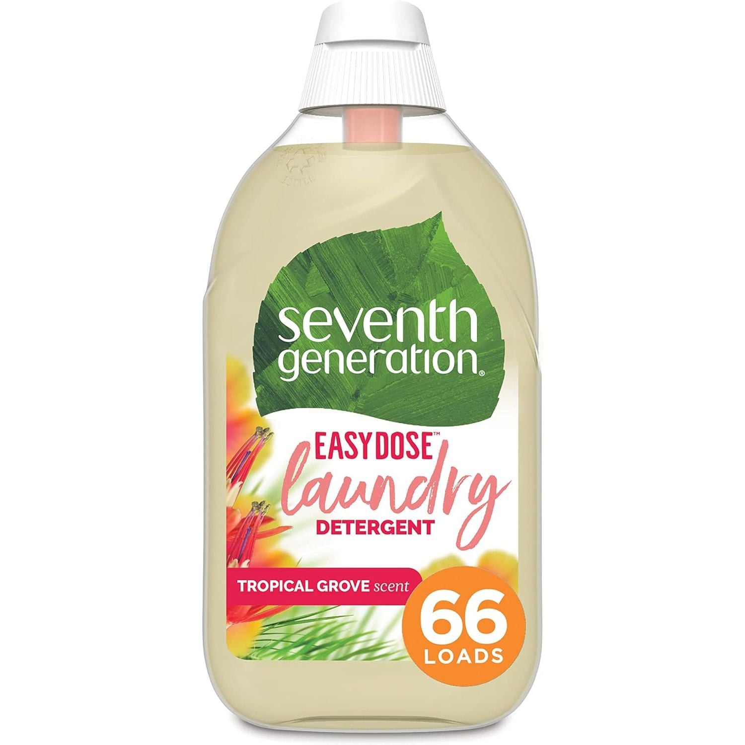 Buy now Seventh Generation EasyDose Laundry Detergent Fresh Lavender Ultra Concentrated Washing Detergent 23 oz 23.1 Fl Oz (Pack of 1) Tropical Grove at indiglob india