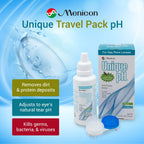 Menicon Unique pH Travel Pack Multipurpose Contact Solution for RGP Lens, 2.5 fl oz