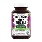 FarmHaven USDA Organic Milk Thistle Capsules | 30X Concentrated Seed Extract & 80% Silymarin Standardized - Supports Liver Function and Overall Health | Non-GMO | 120 Vegan Capsules