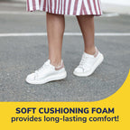 Buy now Dr. Scholl'sÂ® Stay Odor-Free & Dry Comfort Insoles with Odor-XÂ®, Unisex Inserts, 1 Pair, Full Length Trim to Fit Men's Shoe Sizes (7-13) and Women's Shoe Sizes (5-10) at indiglob india