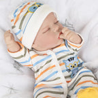 Buy now Lifelike Reborn Baby Dolls - 12 Inch Full Body Vinyl Realistic Baby Doll Sleeping Newborn Real Life Small Baby Doll for 3 + Year Old Kids at indiglob india