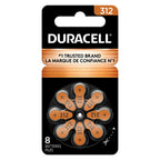 Duracell Hearing Aid Size 312 Batteries, 32 Count