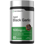Horbäach Aged Garlic Extract Capsules | 60 Count | Fermented Supplement