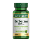 Nature's Bounty Berberine 1000mg Capsules, 60 Count