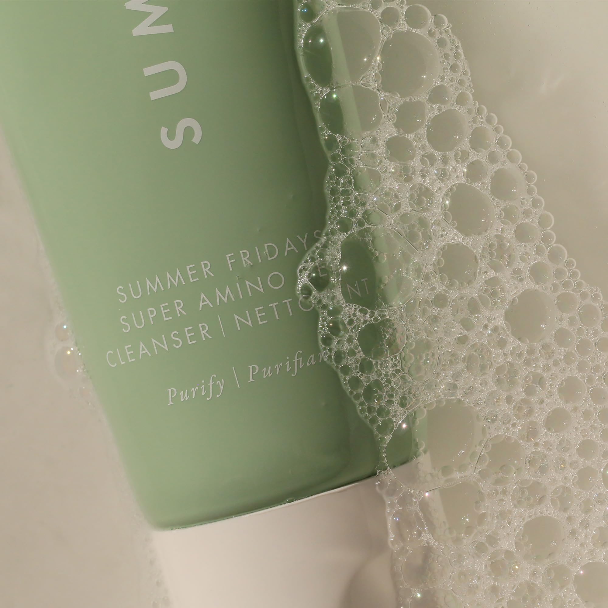 Buy now Summer Fridays Super Amino Gel Cleanser - Gentle Face Cleanser + Makeup Remover - Helps to Calm Irritation, Balance pH, Nourish Skin + Restore Moisture (5 Fl Oz) at indiglob india