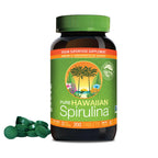 Nutrex Hawaii Pure Hawaiian Spirulina Gummies, Sugar-Free, Vegan, 60 Count | Spirulina Farm Grown in Kona, Hawaii, Superfood Supplement w/ Vitamin D3, Non-GMO, Glyphosate Residue Free, 3rd Party Tested