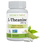 Nature's Trove L-Theanine 200mg Super Value Size - 365 Vegetarian Capsules
