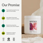 Needed. Egg Quality Support, 60 Capsules, 30 Day Supply