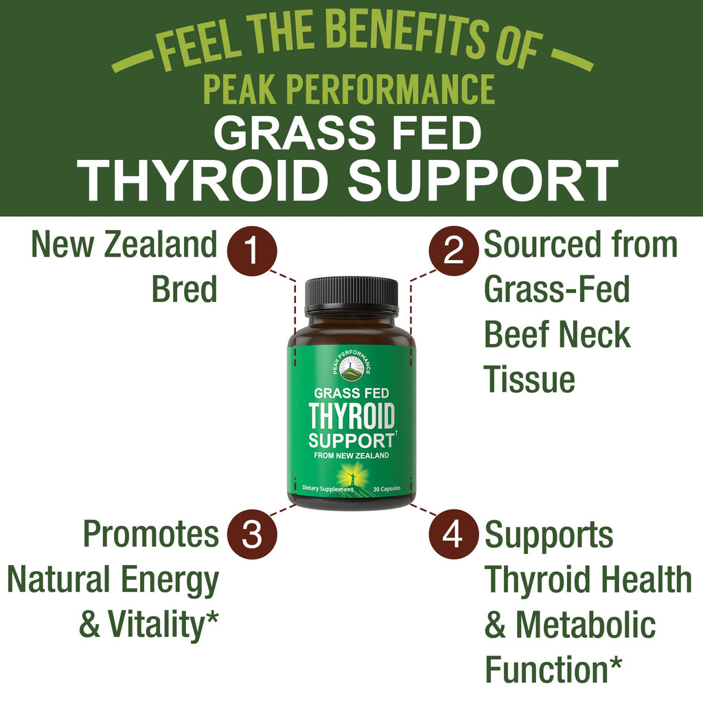 Raw Desiccated Thyroid Supplement Grass Fed New Zealand Beef Neck & Thyroid