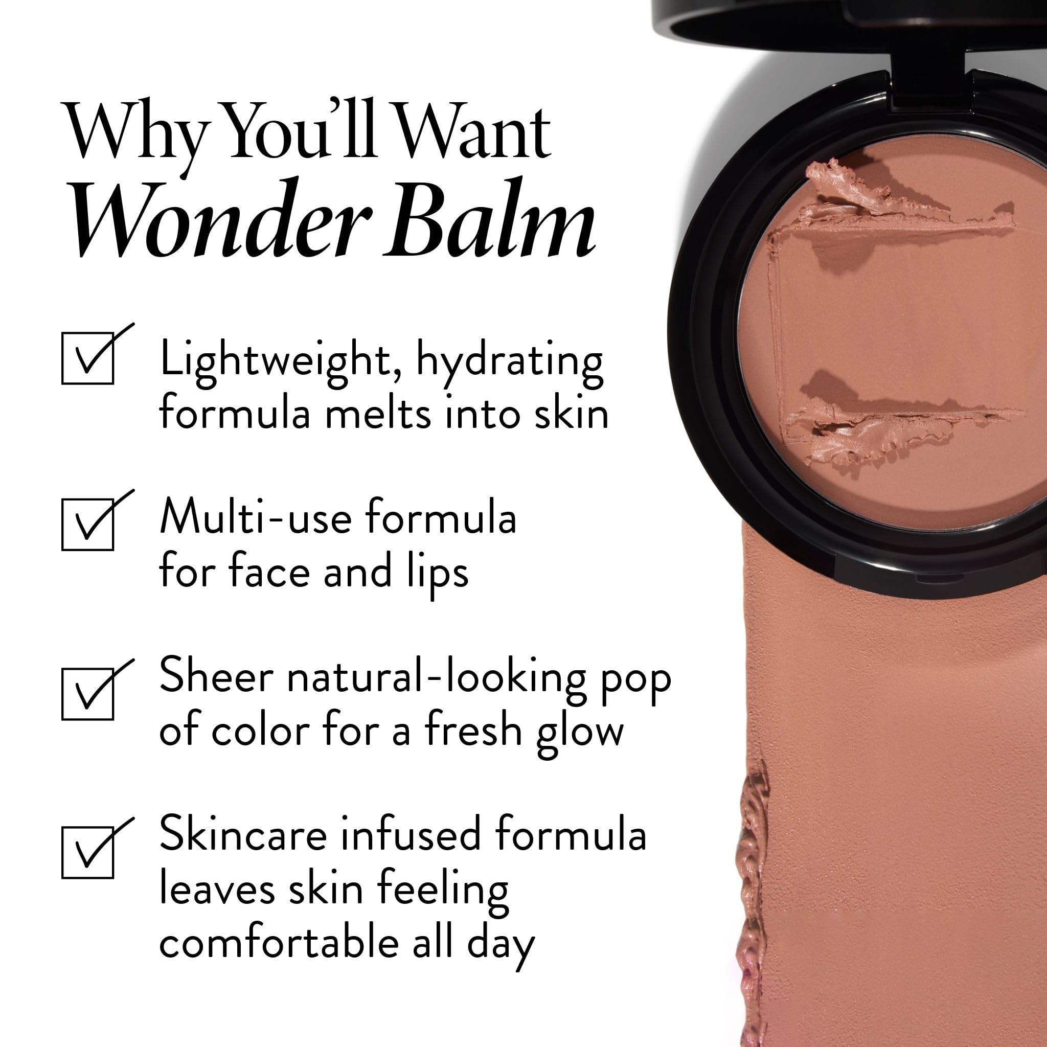 LAURA GELLER The Wonder Balm Cream Blush –Nice n Natural