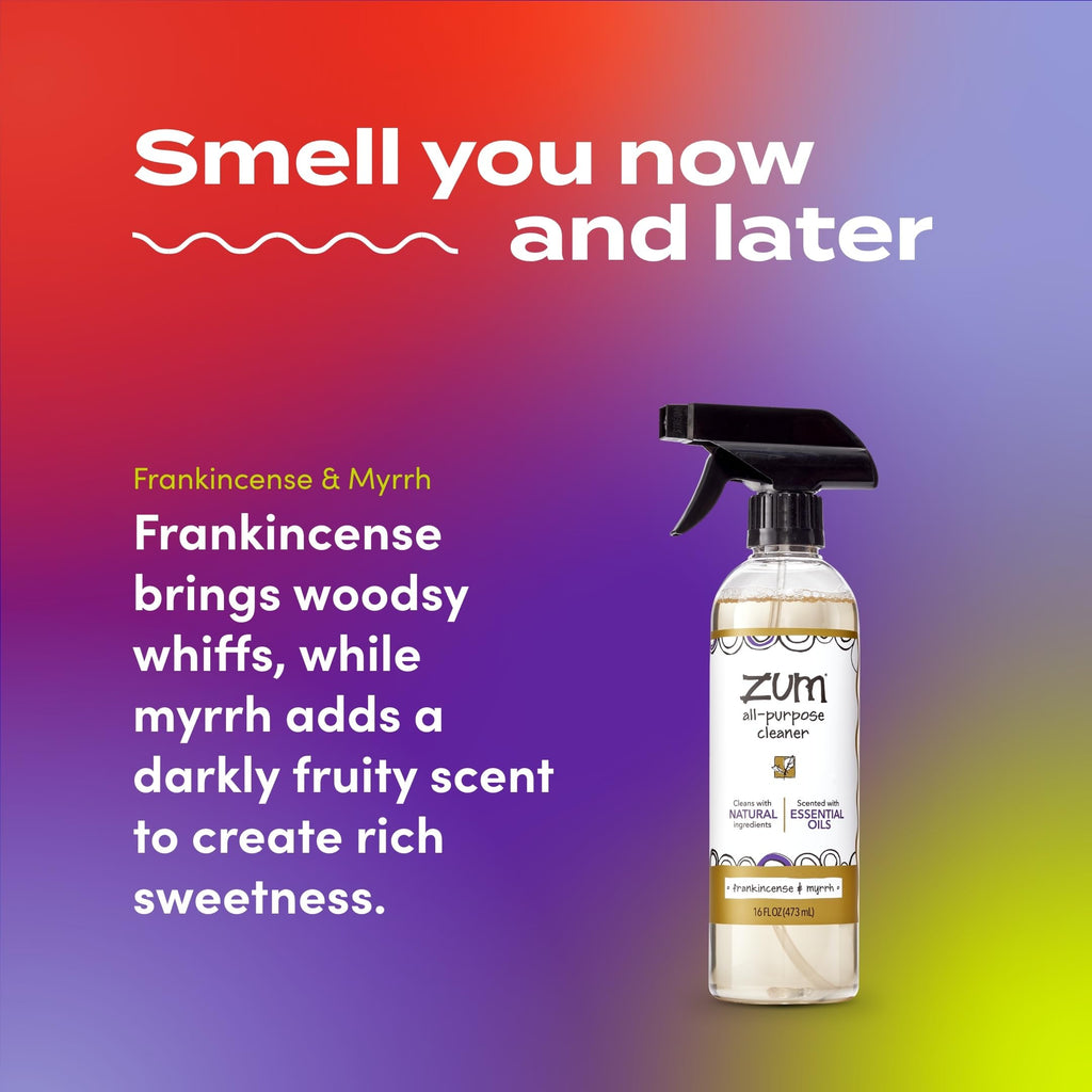 Zum All-Purpose Cleaner - Frankincense & Myrrh, 16 fl oz