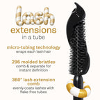 tarte tartelette XL tubing mascara – Lash Extensions in a Tube with Peptide, Extra-Bold Buildable Lifted Length & Volume, Smudge-Proof Longwear, Easy-to-Remove, Vegan & Cruelty-Free