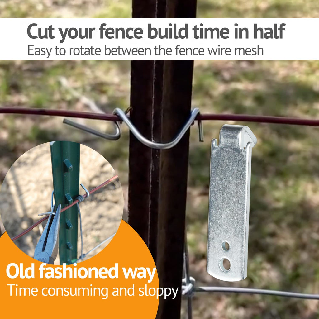 Buy now Fence Wire Twister for T Post Clips, Time Saver Barb Wire Fence Tools Easy to Use Strong Enough to Twist Any Fencing Wire (2 Pack) at indiglob india