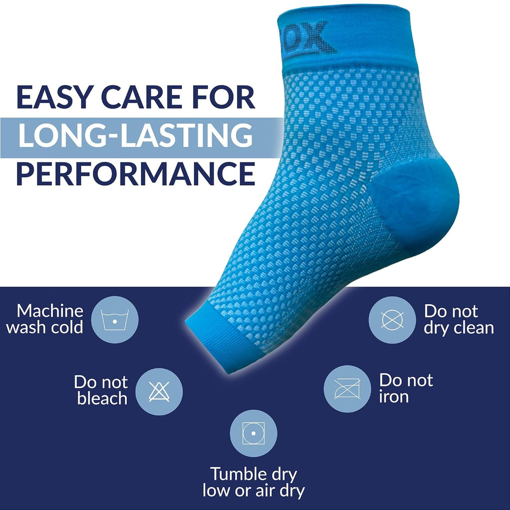 Buy now SB SOX Plantar Fasciitis Relief Socks â€“ Ankle Brace Compression Sleeve â€“ Arch Support for Foot Pain, Swelling, Heel Spurs â€“ Foot Brace for Achilles Tendonitis Relief, Injury Recovery (Blue, Medium) at indiglob india