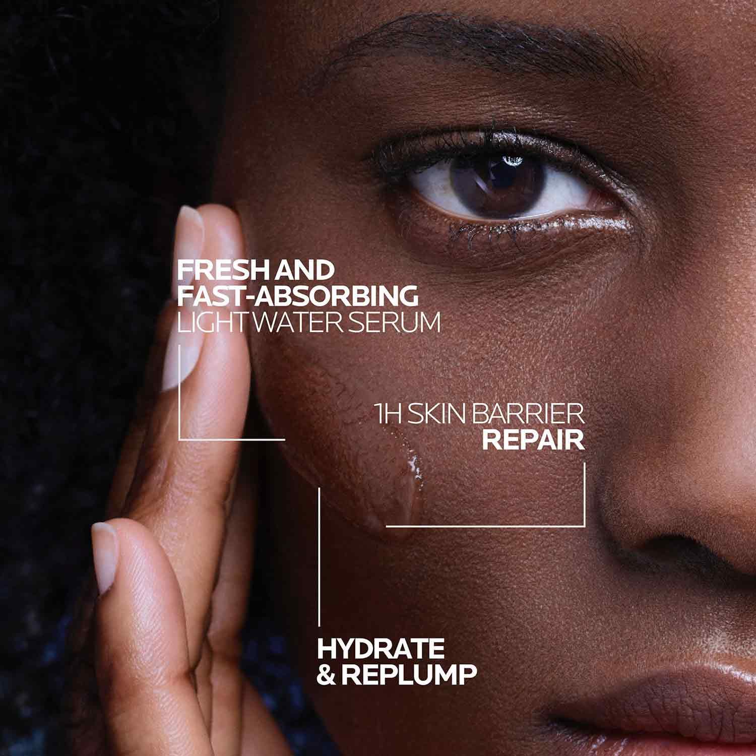 La Roche-Posay Hyalu B5 Pure Hyaluronic Acid Serum for Face, with Vitamin B5, Anti-Aging Serum for Fine Lines and Wrinkles, Plumps and Repairs Dry Skin, Safe on Sensitive Skin