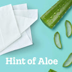 Kleenex Cooling + Aloe Facial Tissues, 4 Cube Boxes, 50 Tissues per Box