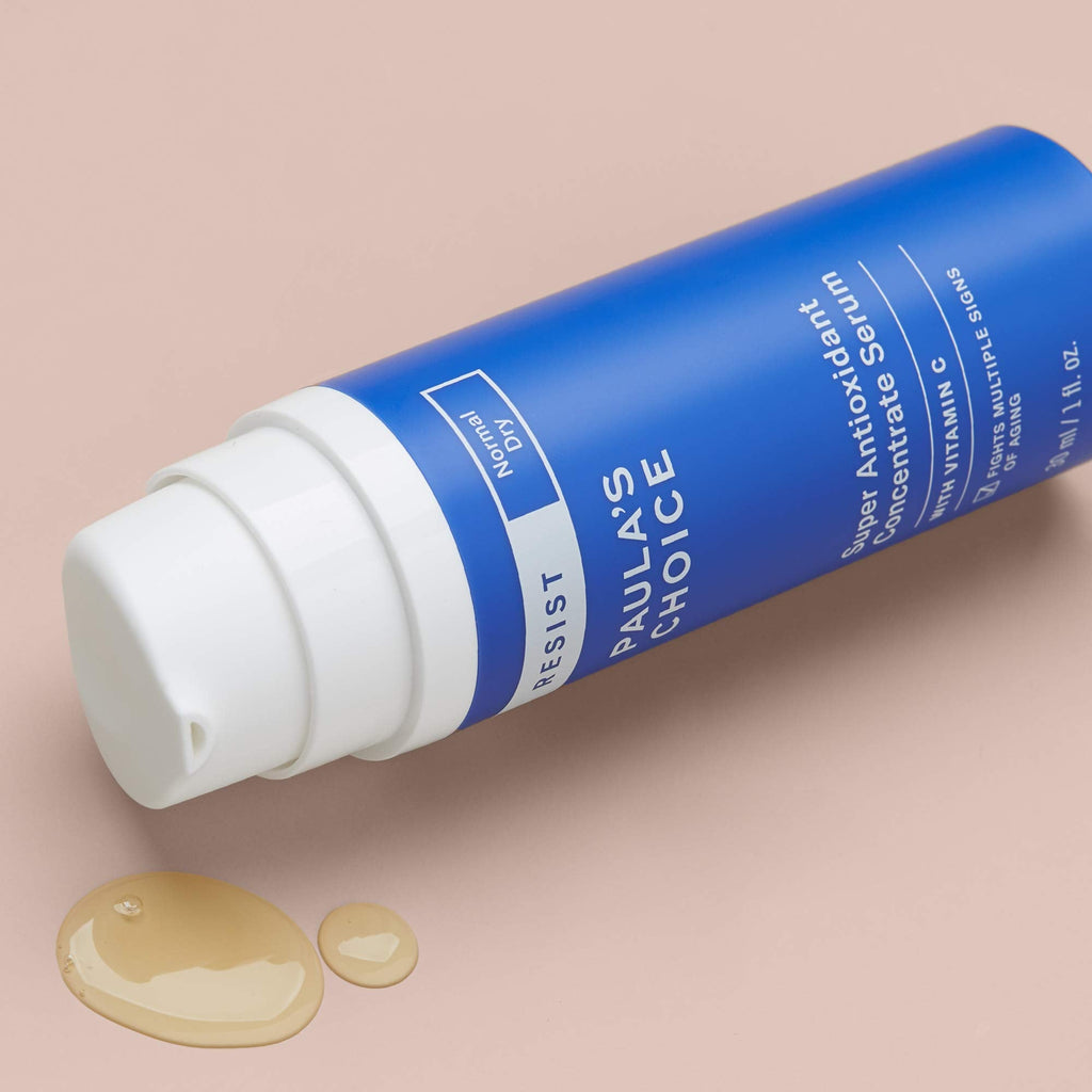 Buy now Paula's Choice RESIST Super Antioxidant Vitamin C Serum, Face Serum with Ferulic Acid, Coenzyme Q10, Vitamin E & Peptide, Anti-Aging Treatment for Dry Skin, 1oz at indiglob india