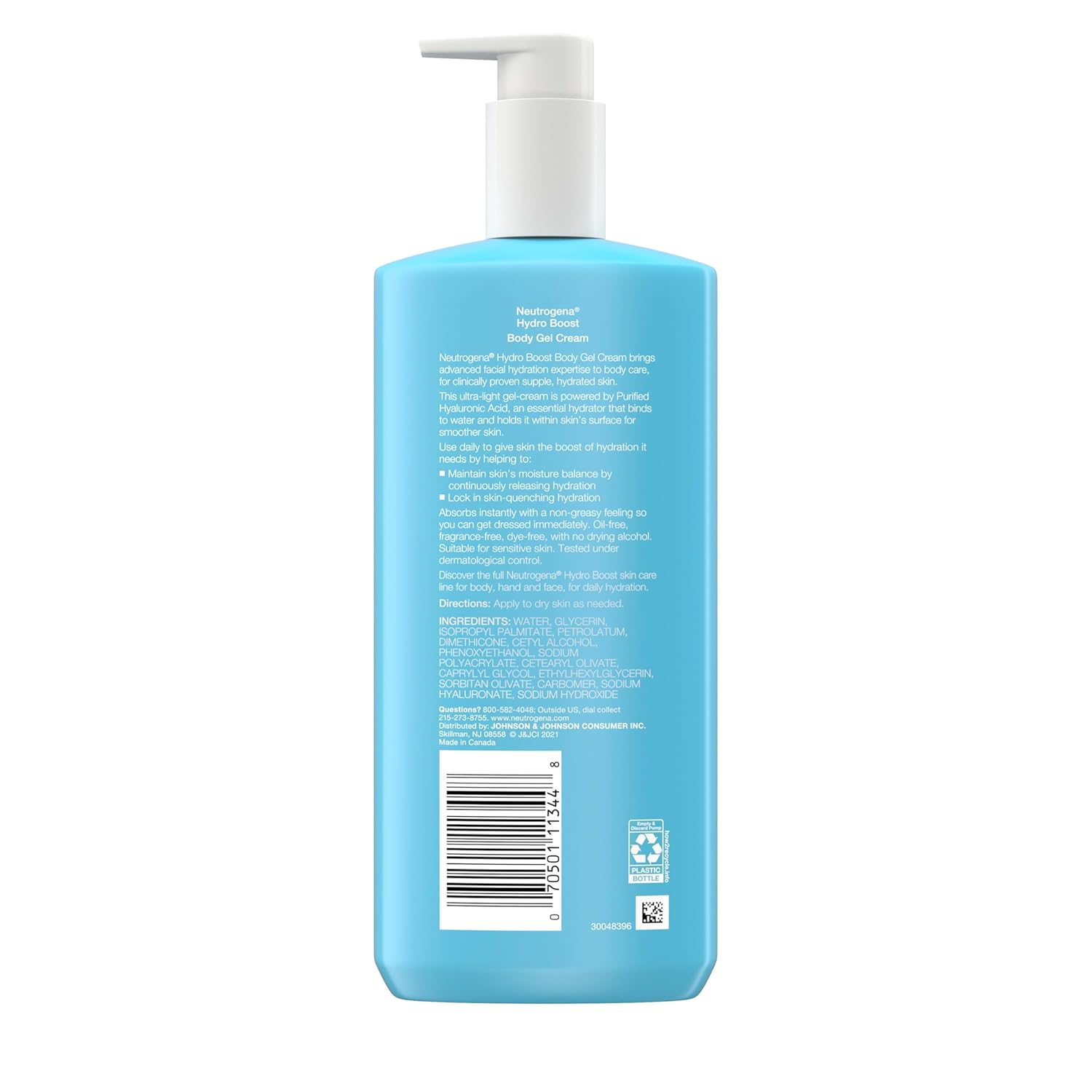 Buy now Neutrogena Hydro Boost Body Moisturizing Gel Cream with Hyaluronic Acid, Non-Greasy & Fast Absorbing, Lightweight Hydrating Body Lotion for Normal to Dry Skin, Fragrance-Free, 16 oz at indiglob india