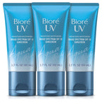 Biore UV Aqua Rich Moisturizer SPF 50 Facial Sunscreen, 1.7 fl oz | Oil-Free Daily Face Sunscreen, Hyaluronic Acid, Lightweight, Non-Comedogenic, Dermatologist Tested, Sensitive Skin