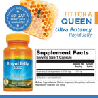 Buy now Thompson Royal Jelly, Ultra Potency, 2000 Mg, 60 Capsules at indiglob india