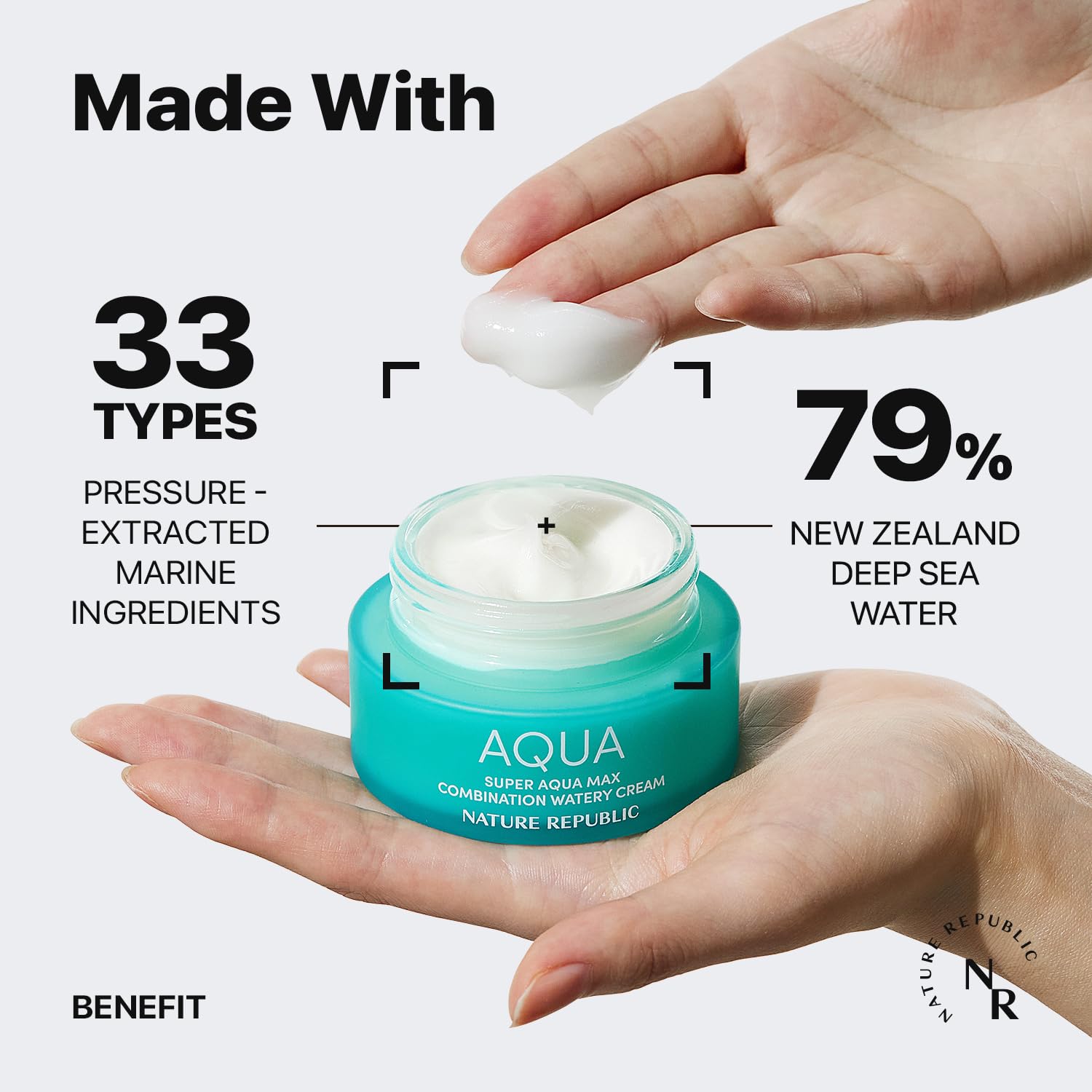 Buy now Nature Republic Super Aqua Max Combination Watery Cream_2.7 Fl Oz_for combination skin type at indiglob india