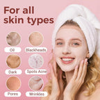 Clay Mask, Blackhead Remover Mud Mask, Deep Cleansing Pore Mask with Patented Sodium Hyaluronate & Natural Plant Extracts, 6.35 oz