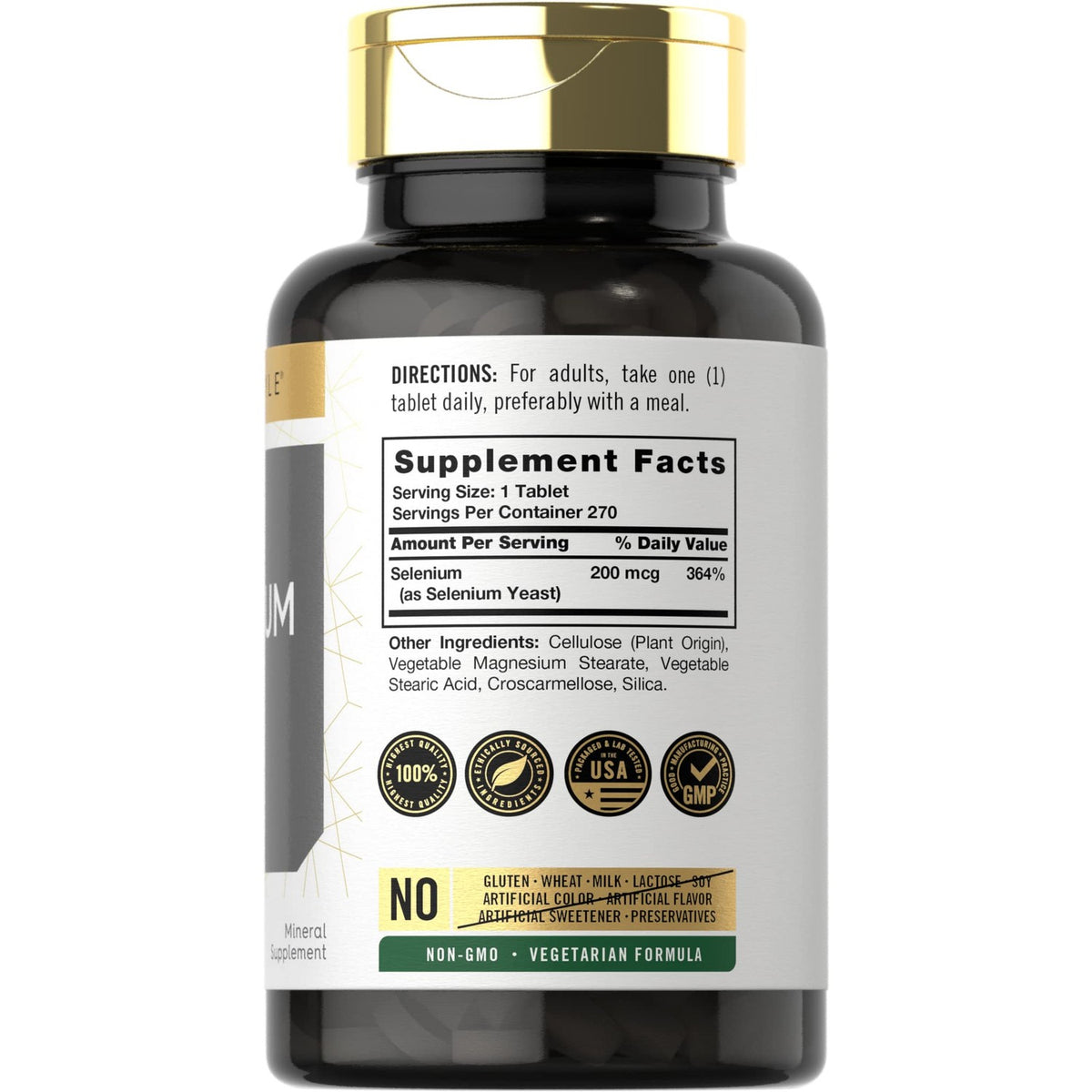 Carlyle Selenium Supplement | 200 mcg | 270 Tablets
