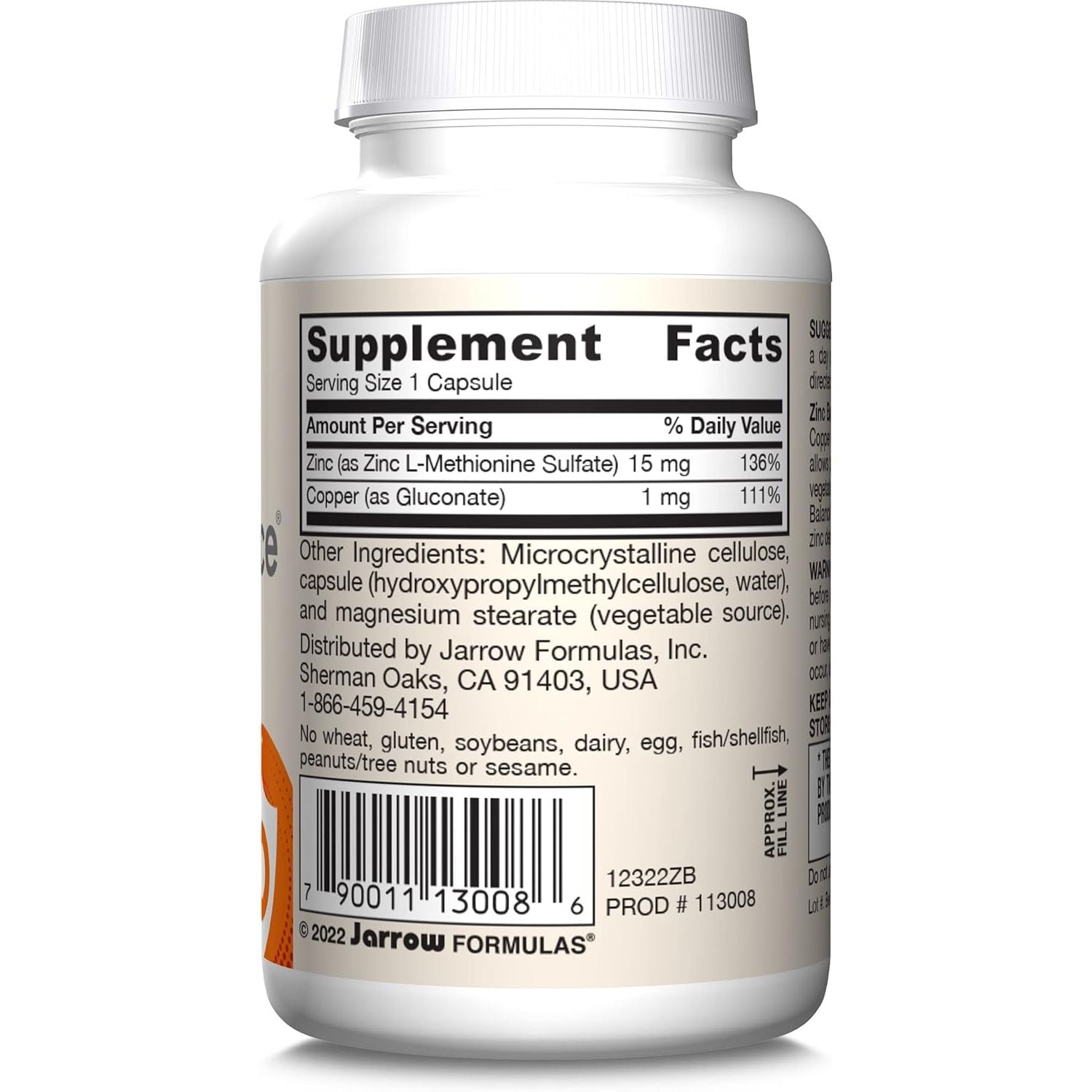 Buy now Jarrow Formulas Zinc Balance 15 mg - 100 Servings (Veggie Caps) - Includes Copper - Essential Mineral for Immune System Support - Immune Support Supplement - Gluten Free Zinc Copper Supplement - Vegan at indiglob india