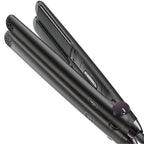 TYMO Flat Iron Hair Straightener and Curler 2 in 1 with 10s Fast Heating, 1 Inch Professional Titanium Straightening Curling Iron with 32 Adjustable Temp and Automatic Shut Off, Champagne