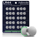 30 Pack LR44 Batteries, AG13 A76 L1154F SR44 lr 44 Button Coin Cell Battery