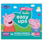 Buy now Pampers Training Pants - Easy Ups Girls & Boys - Size 3T-4T, 22 Count, Peppa Pig Underwear (Packaging May Vary) at indiglob india