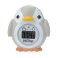 Nuby Bath and Room Digital Thermometer - Baby Thermometer for Safe and Cozy Bath and Room Temperatures - Penguin