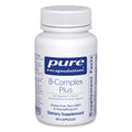 Pure Encapsulations B-Complex Plus, 60 Capsules | B Vitamins Supplement to Support Neurological Health, Cardiovascular Health, Energy Levels and Nervous System Support*