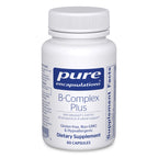 Pure Encapsulations B-Complex Plus, 60 Capsules | B Vitamins Supplement to Support Neurological Health, Cardiovascular Health, Energy Levels and Nervous System Support*