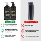 OG Shampoo & Conditioner Set 16 oz Pump Bottle with Provitamin B5, Natural Oils To Fortify & Restore Damaged Hair, Gently Cleanses Conditions Soothes & Hydrates, Sulfate Free Works On All Hair Types