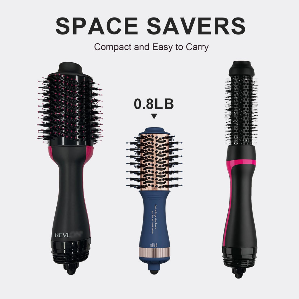 Discover the 4-in-1 Travel Dual Voltage Hair Dryer, compact and easy to carry. Order online, available now!