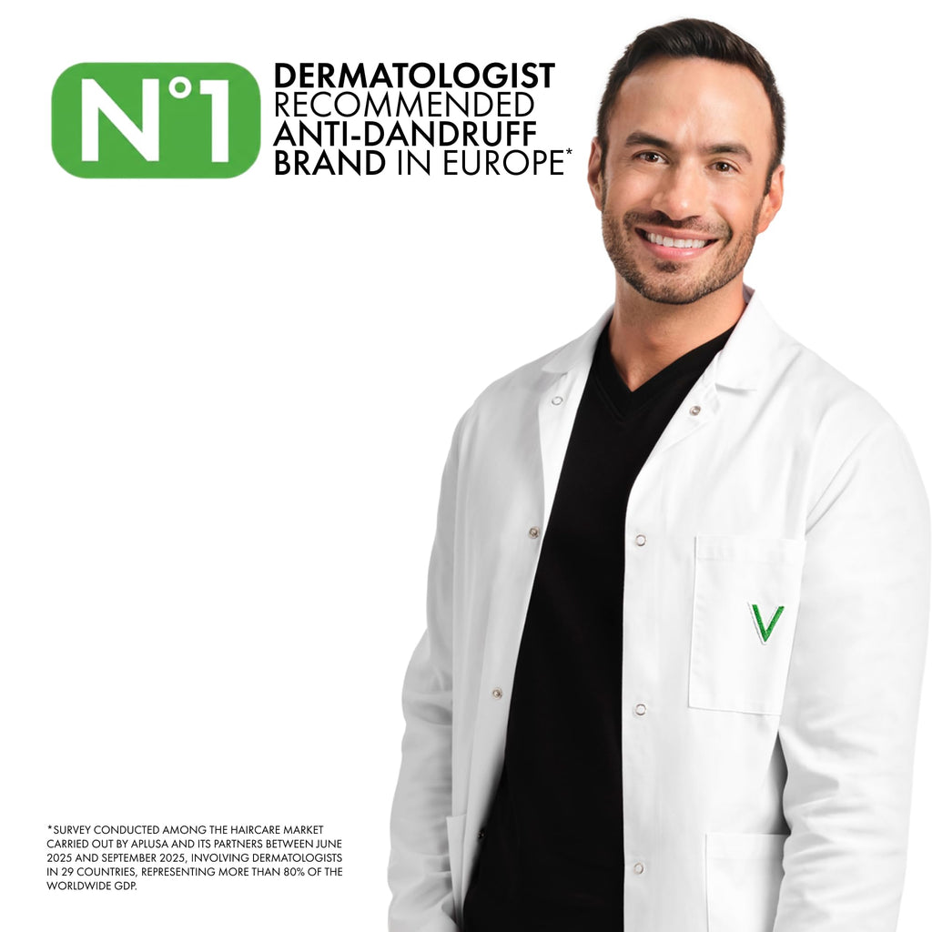 Vichy Dercos Dandruff Shampoo, Antifungal Itchy Scalp Treatment for Men & Women, Clinical Strength Selenium Sulfide, Formulated with Niacinamide & Salicylic Acid, Color Safe, Dermatologist Recommended
