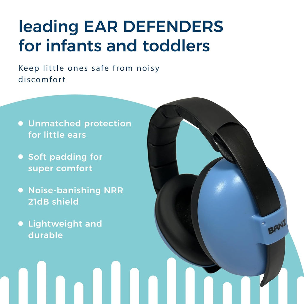 Buy now Banz Bubzee Baby Headphones for Noise Protection - Baby Ear Muffs, Newborn Infant & Toddler, 0 to 36 Months, Adjustable at indiglob india