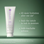 Biolage Hydra Source Conditioning Balm – For Dry Hair | With fermented aloe & hyaluronic acid, vegan, paraben-free, moisturizes, detangles, adds softness, for fine to medium hair