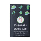 Megababe Space Bar, Charcoal Underarm Soap for Odor Control, 4.5 oz, 3-Pack