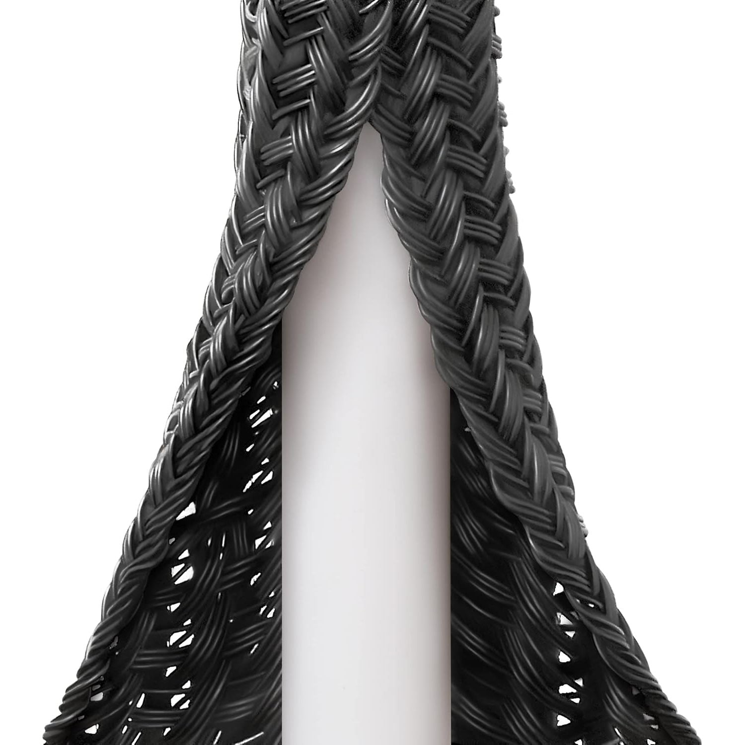Buy now 6.6ft - 4/5 inch White Cable Sleeve, Cable Organizer for Desk PC TV Computer, Wire Protector Cable Wrap Cover, Cord Management for Home Office 20ft, 1 4'' Black at indiglob india