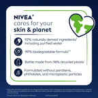 Buy now NIVEA MEN Maximum Hydration Body Wash for Dry Skin, Aloe Vera Enriched, 3-in-1 Moisturizing Body Wash, Face and Hair, Paraben Free, Vegan Formula, 16.9 Fl Oz Bottle, Pack of 3 at indiglob india