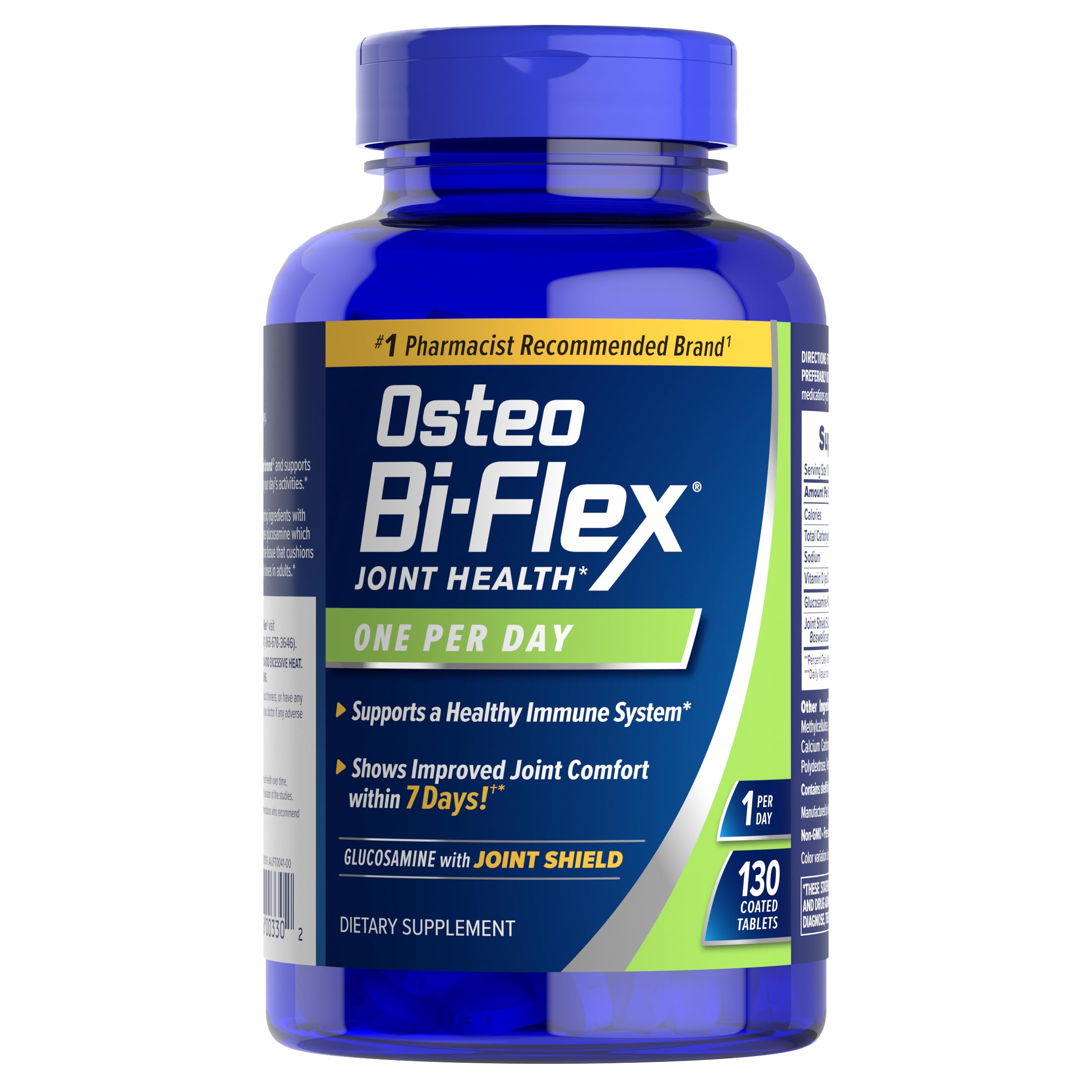 Osteo Bi-Flex One Per Day Vitamin D Supplement, 60 Coated Tablets | Improve Joint Function, Support Bone and Immune Health