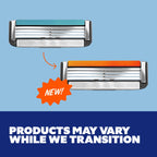 Dollar Shave Club | 4 Blade Razor Refills (8 Pack) | Swift Rinse Blades for Longer and Thicker Hair