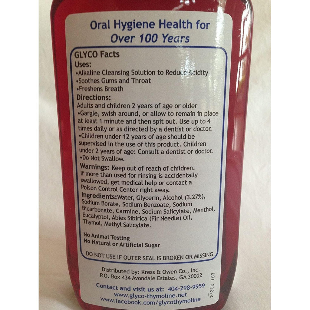Buy now Glyco-Thymoline Liquid 16 oz (Pack of 2) at indiglob india