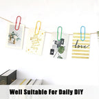 50 Pack 4 Inches Jumbo Paper Clips Extra Large Mega Paperclips